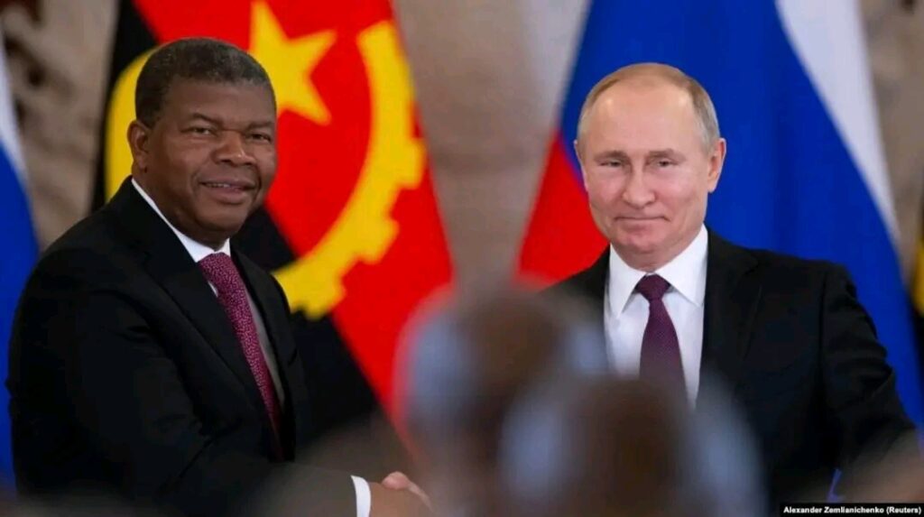 PRESIDENTE JOÃO LOURENÇO FELICITA VLADIMIR PUTIN PELO DIA DA RÚSSIA