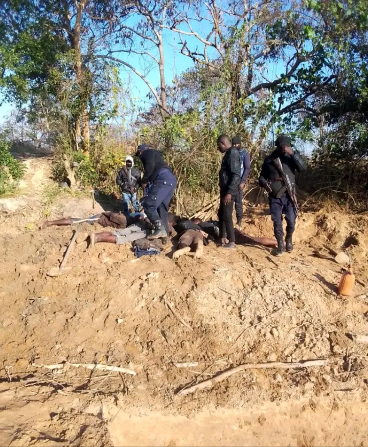DESMANTELADO GRUPO DE GARIMPEIROS NO BIÉ DESMANTELADO GRUPO DE GARIMPEIROS NO BIÉ