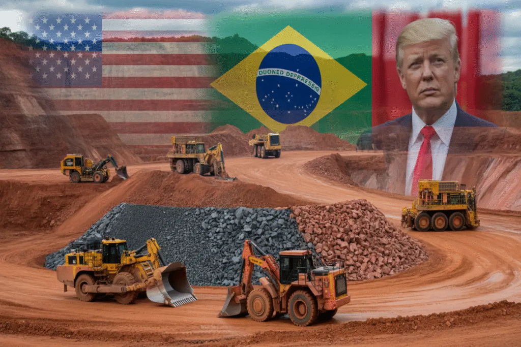 BRASIL TEM AS TERRAS RARAS QUE EUA E CHINA QUEREM. MAS QUEM LEVA PRIMEIRO? BRASIL TEM AS TERRAS RARAS QUE EUA E CHINA QUEREM. MAS QUEM LEVA PRIMEIRO?