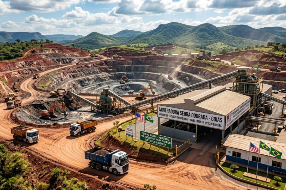 CONTRATO DE 15 ANOS: EMPRESA DOS EUA COMPRA SERRA VERDE E GARANTE TERRAS RARAS DE GOIÁS