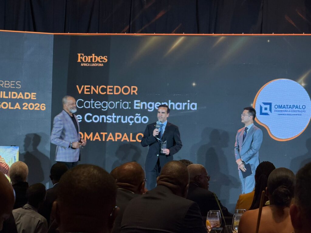 OMATAPALO VENCE PRÉMIO FORBES DE RESPONSABILIDADE SOCIAL NA CATEGORIA DE ENGENHARIA E CONSTRUÇÃO