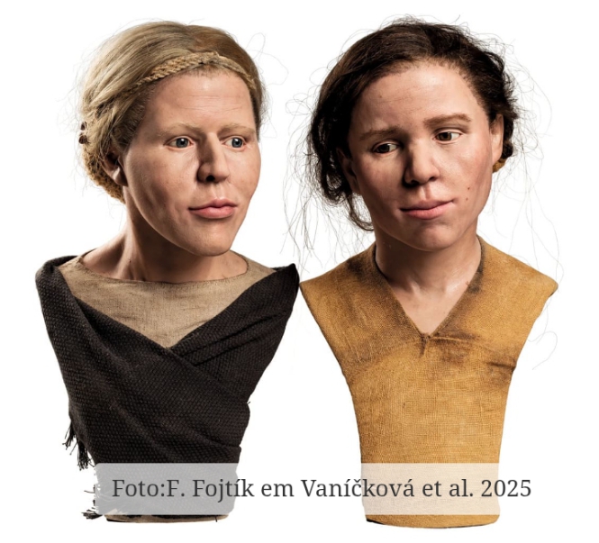 DUAS IRMÃS MINEIRAS PRÉ-HISTÓRICAS DESCOBERTAS EM MINA DE SÍLEX NO KRUMLOV FOREST