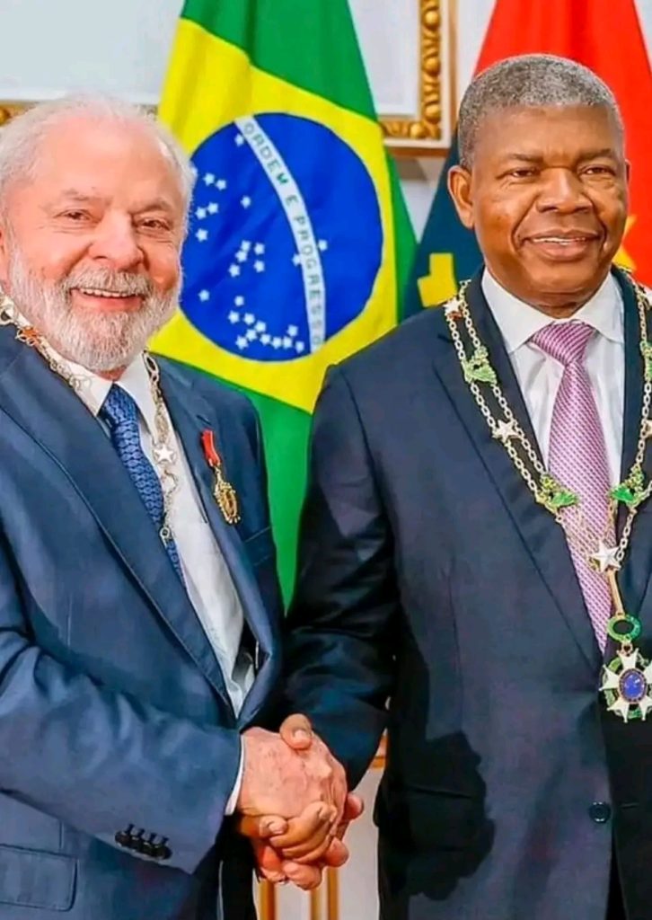 PRESIDENTE JOÃO LOURENÇO FELICITA LULA DA SILVA PELO ANIVERSÁRIO DA INDEPENDÊNCIA DO BRASIL