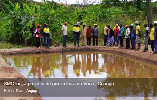 SOCIEDADE MINEIRA DO CUANGO FINANCIA PROJECTO DE PISCICULTURA SOCIEDADE MINEIRA DO CUANGO FINANCIA PROJECTO DE PISCICULTURA