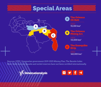 RECURSOS NATURAIS DA VENEZUELA PODEM VALER US$ 14 TRILIÕES