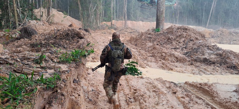 FUNAI, IBAMA E FORÇAS DE SEGURANÇA DESARTICULAM GARIMPO EM TERRAS INDÍGENAS NO MATO GROSSO
