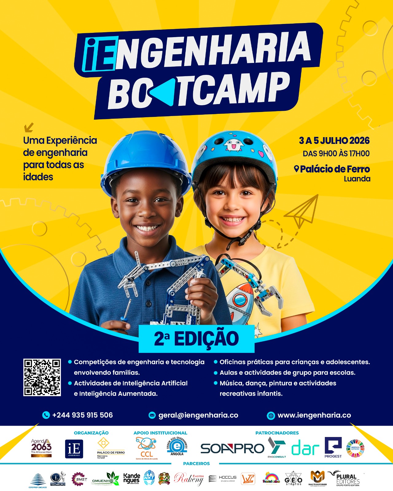 iENGENHARIA BOOTCAMP REALIZA 2ª EDIÇÃO DA PARA CRIANÇAS E ADOLESCENTES NO PALÁCIO DE FERRO iENGENHARIA BOOTCAMP REALIZA 2ª EDIÇÃO DA PARA CRIANÇAS E ADOLESCENTES NO PALÁCIO DE FERRO