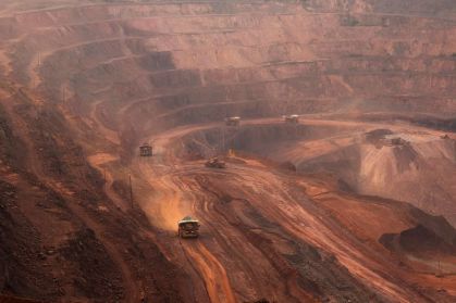 MINÉRIO DE FERRO CAI 1% EM DALIAN COM PRODUÇÃO DA VALE MINÉRIO DE FERRO CAI 1% EM DALIAN COM PRODUÇÃO DA VALE