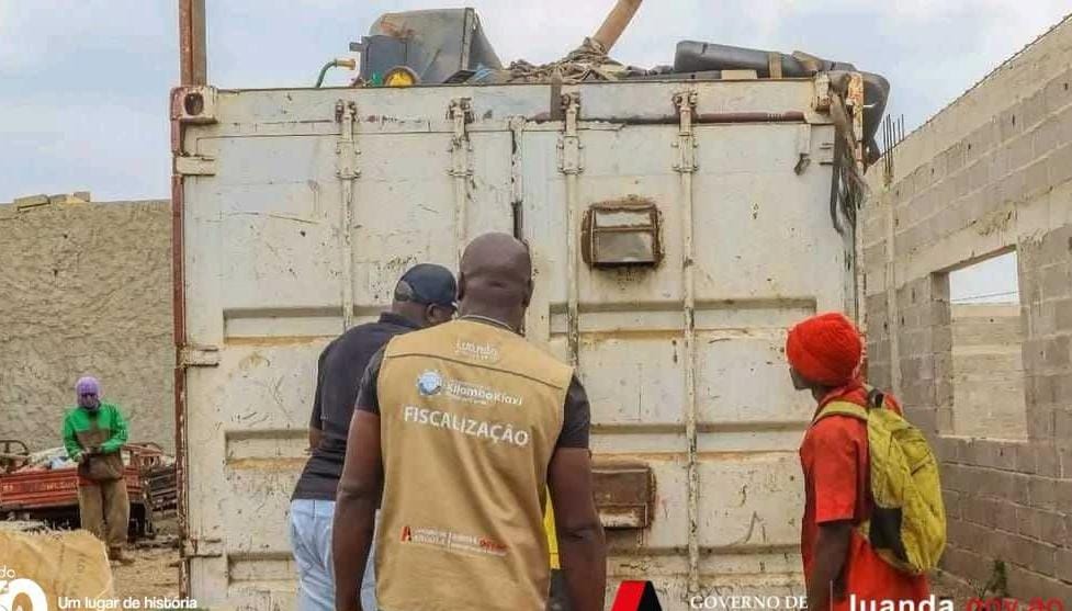 KILAMBA KIAXI: POLÍCIA APREENDE MAIS DE OITO TONELADAS DE MATERIAL FERROSO KILAMBA KIAXI: POLÍCIA APREENDE MAIS DE OITO TONELADAS DE MATERIAL FERROSO