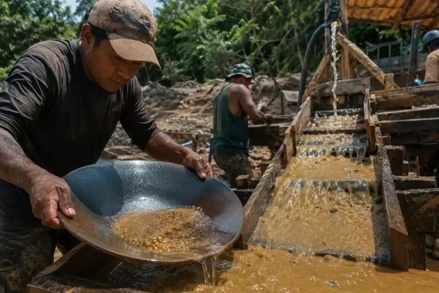 EXTRACÇÃO CLANDESTINA: MPF APONTA ESQUEMA BILIONÁRIO COM GARIMPO DE OURO NO BRASIL EXTRACÇÃO CLANDESTINA: MPF APONTA ESQUEMA BILIONÁRIO COM GARIMPO DE OURO NO BRASIL